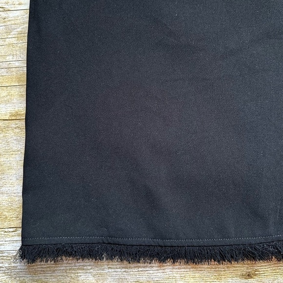 Elizabeth and James Grommet Studded V-Neck Fringe Hem Shift Dress - Picture 5 of 9